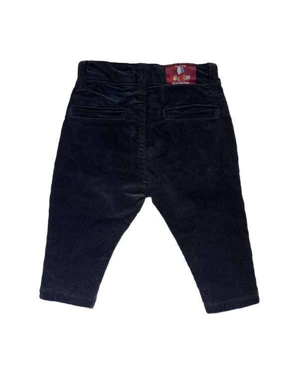 Dark Blue Coudry Pent for Boys - Image 2