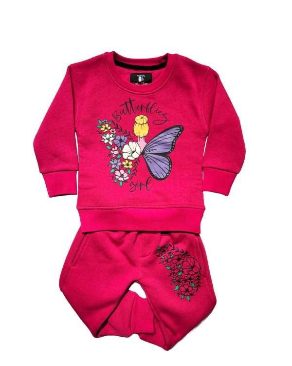 Girls Fleece Complete Suit