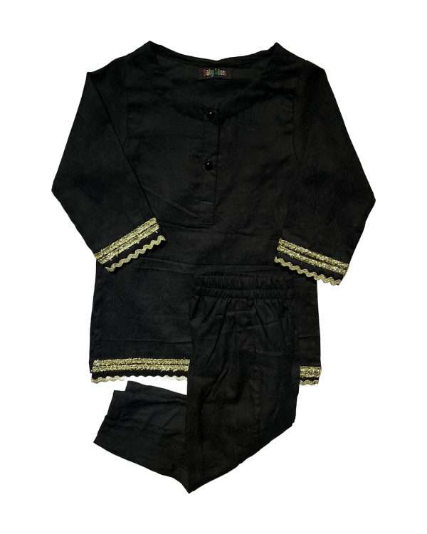 Girl's Black Pret two piece