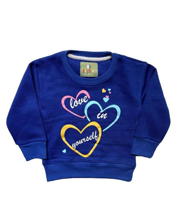 Girls Fleece Sweat Shirt